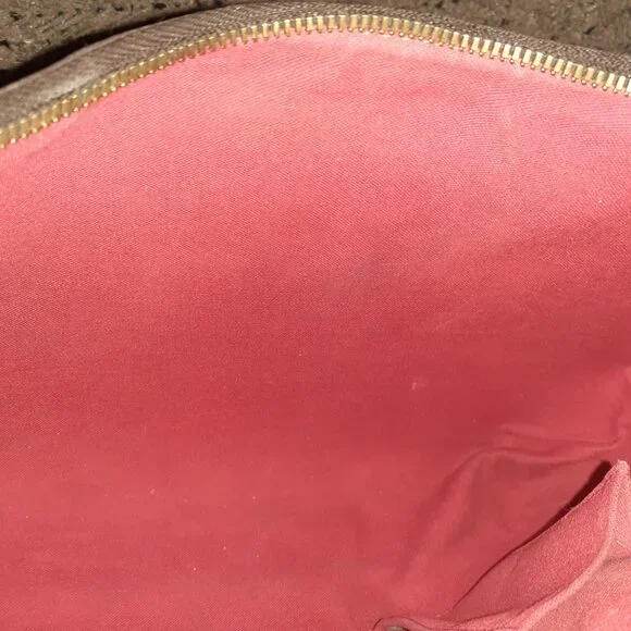 LOUIS VUITTON-Tate GM-Damier Ebene Shoulder Bag-Hobo-Dustbag/Receipt-Authentic - Picture 12 of 16